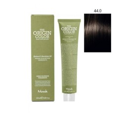 Vopsea permanenta cu amoniac fara PPD si fara Resorcinol, Nook Origin Color castaniu natural intens  44.0 100ml