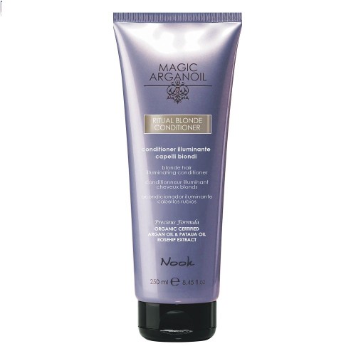 Nook Magic Argan Oil Ritual Blonde Balsam Iluminator pentru Păr Blond 250ml