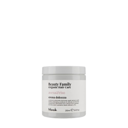 Nook Beauty Family-Balsam cu extract de ovăz și orez, Avena & Riso Crema Dolcezza, 250ml