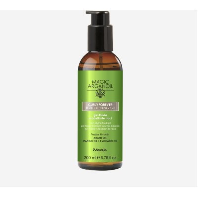 Nook Magic ArganOil Curly Forever Light Defining-Gel de Definire Ușoară pentru Bucle 200ml