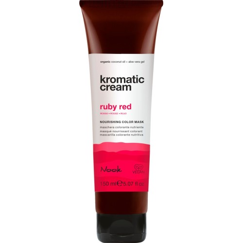 Crema Coloranta Nook Rosu- Kromatic Cream Ruby Red fara Silicon sau Substante Agressive, 150 ml