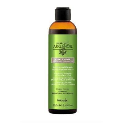 Nook Magic ArganOil Curly Forever– Șampon Revigorant pentru Păr Creț și Ondulat 250ml