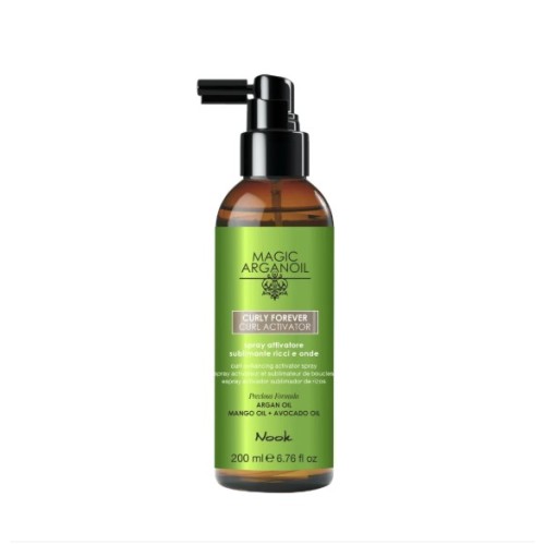 Nook Magic ArganOil Curly Forever Curl Activator Spray Activator de Bucle 200ml
