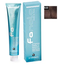 Vopsea de par Fanola blond cald inchis 6.03 Uz Profesional 100 ml