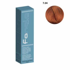 Vopsea De Par Blond Aramiu Natural 7.04, Fanola, Uz Profesional, 100 ml