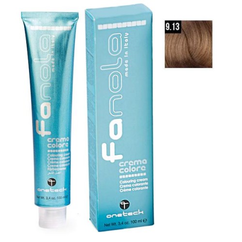 Vopsea de par Fanola blond bej super deschis 9.13 - Uz Profesional