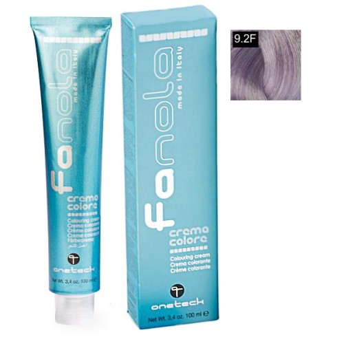 Vopsea De Par Blond Violet Deschis Fantasy, Fanola, 9.2F, Uz Profesional, 100 ml