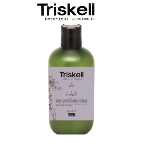 Sampon pentru Păr Creț și Ondulat Triskell Botanical Tratament Curling Shampoo 300 ml