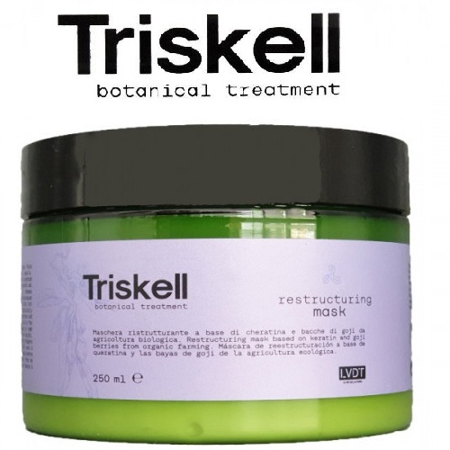 Mască Restructurantă pentru Păr Tratat sau Deteriorat Triskell Botanical 250 ml